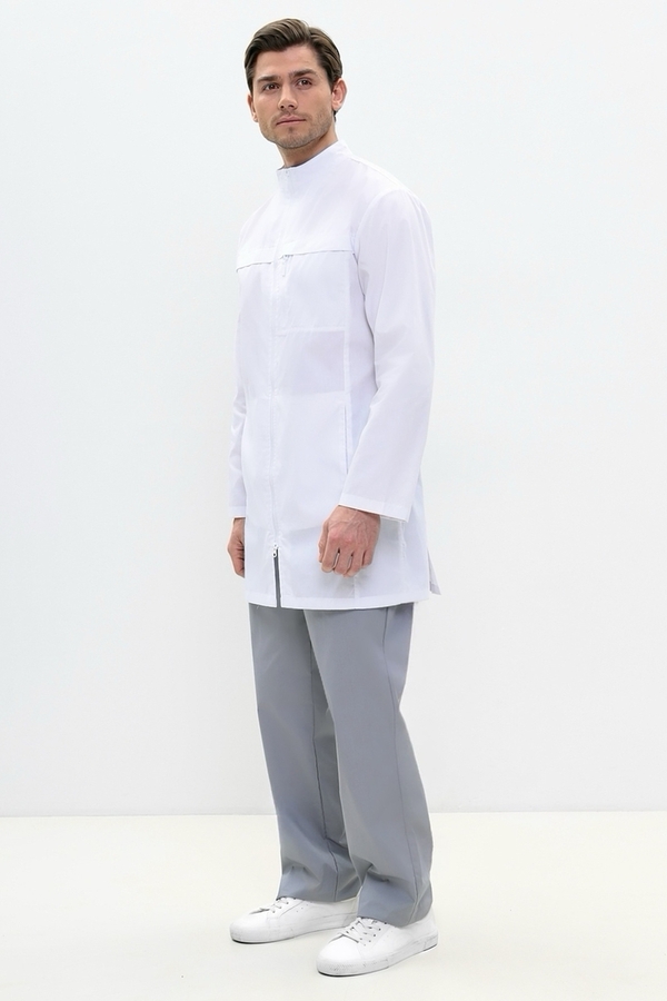 5-08-01-4 Халат  муж. (TC, дл.рук, молн) (0, Нет, 42 размер, 170-176)