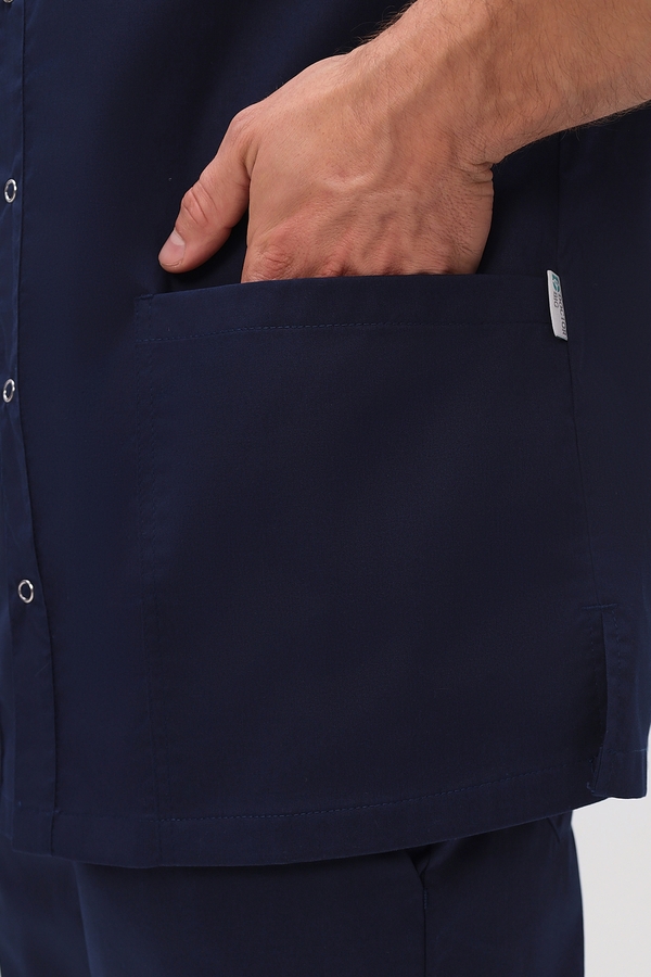 6-81-24-1 Рубашка муж. (Ultra, кор. рук, кн) (28, Нет, 44 размер, 182-188)