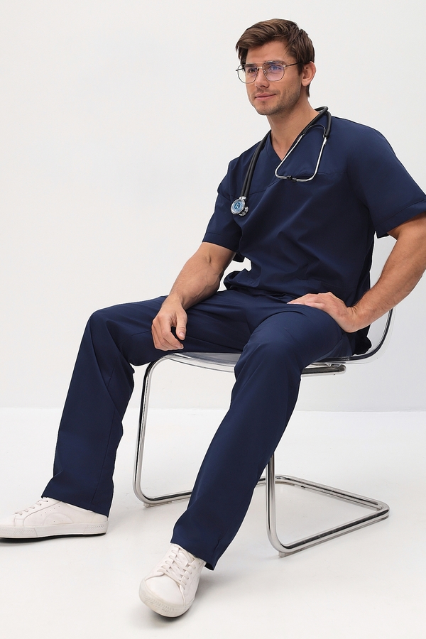 7-05-01-1 Костюм хир. муж. (TC, кор.рук) (28, Нет, 28, 72 размер, 170-176)