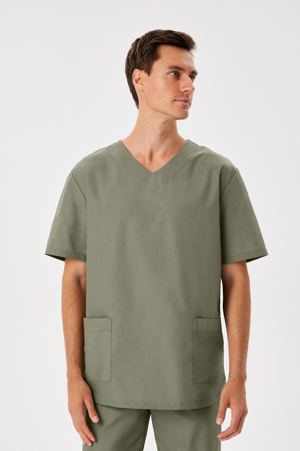 7-79-01-1 Костюм хир. муж. (ТС, кор.рук) (74, Нет, 74, 72 размер, 182-188)