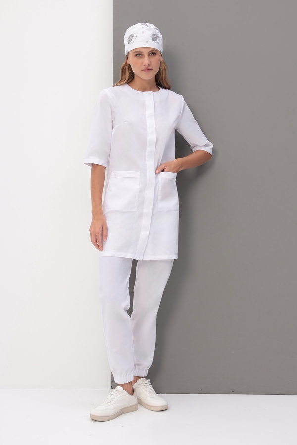 9-09-07-0 Колпак "Бандана" (Cotton) (920 Ёжики цветные, 56-58 размер)