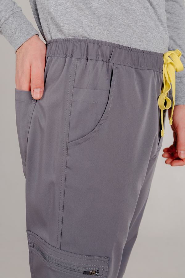 1-03-05-0 Брюки  муж. Northam (Silva, пуг) (46 Coal, S (46 размер), 176 (Regular))