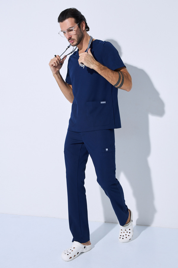 1-03.1-05-0 Брюки муж. (Silva, молн.) (28 Sapphire, 2XL (54 размер), 182 (Long))