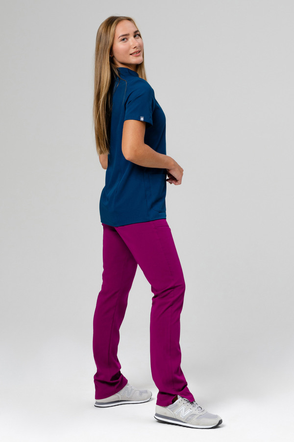 1-04-05-0 Брюки  жен. (Silva) (19 Ripe cherry, M (46 размер), 164 (Small))