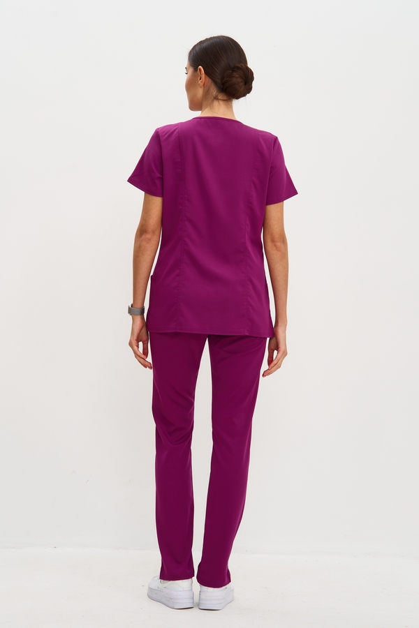 1-04-05-0 Брюки  жен. (Silva) (19 Ripe cherry, 2XL (52 размер), 170 (Regular))