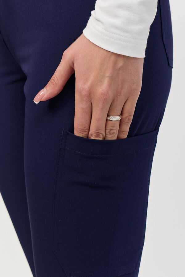 1-26-15-0 Брюки жен. (Curly)  (28 Sapphire, 3XL (54 размер), 170 (Regular))