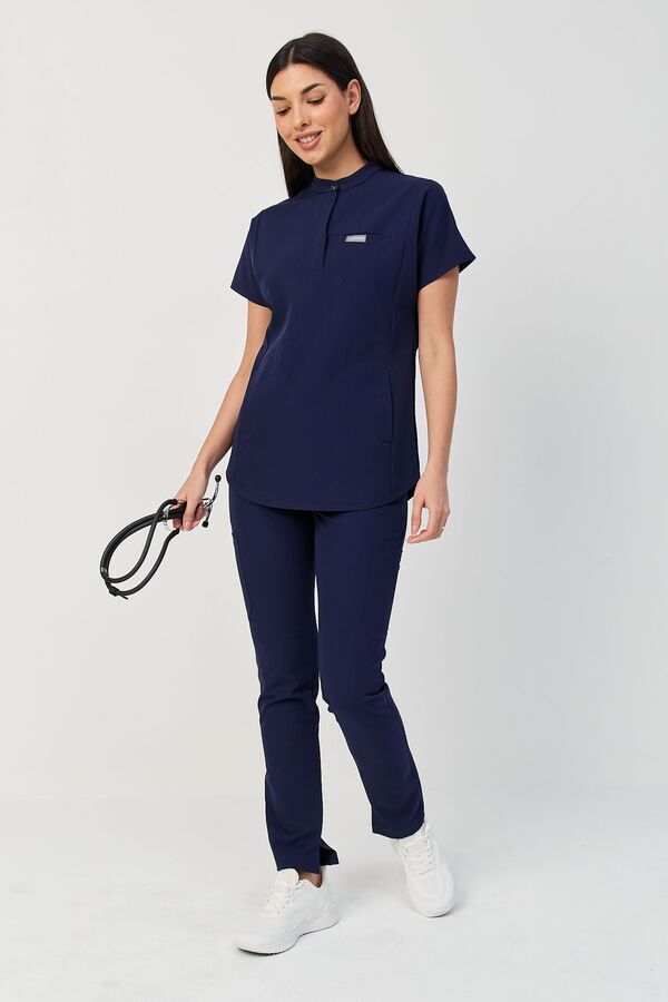 1-26-15-0 Брюки жен. (Curly)  (28 Sapphire, 3XL (54 размер), 170 (Regular))