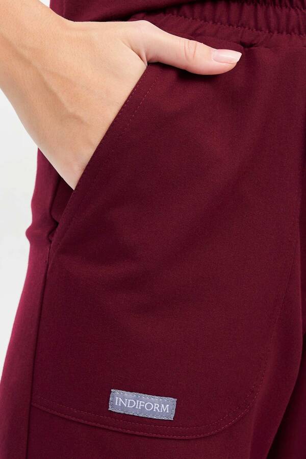 1-28-15-0 Брюки жен. (Curly) (4 Ruby, M (46 размер), 170 (Regular))