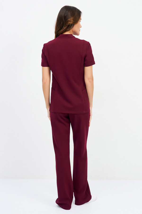 1-28-15-0 Брюки жен. (Curly) (4 Ruby, M (46 размер), 170 (Regular))