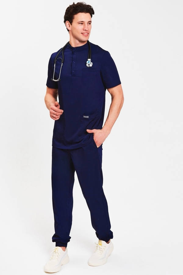 1-50-05-0 Брюки муж. (Silva, джоггеры, шнур) (28, 2XL (54 размер), 176)