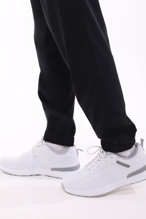 1-50-15-0 Брюки муж. (Curly, джоггеры, шнур) (65 Rich black, 2XL (54 размер), 182 (Long))