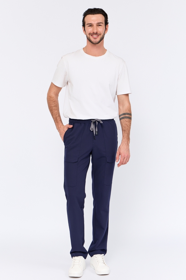 1-52-15-0 Брюки муж. (Curly, рез.) (28 Sapphire, 5XL (60 размер), 182 (Long))