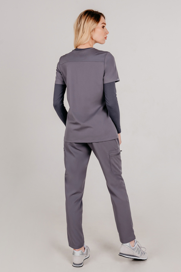 3-01-05-1 Топ  жен. Mary (Silva, кор.рук) (46 Coal, XL (50 размер), 170)