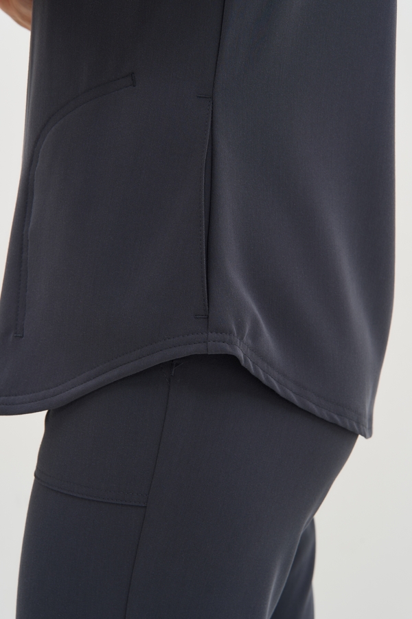 3-102-15-1 Топ жен. (Curly, кор. рук) (47 Graphite, 6XL (60 размер), 170 (Regular))