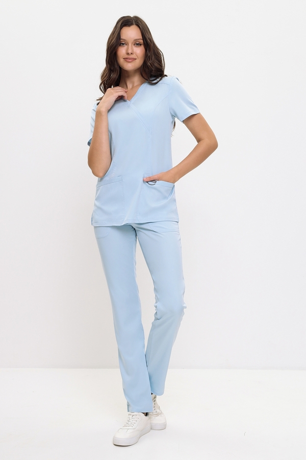 3-74-05-1 Топ  жен. (Silva, кор.рук) (12 Blue fog, XL (50 размер), 170 (Regular))