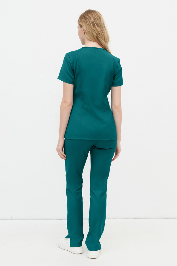 3-74-29-1 Топ женский (Silva Soft,кор.рук) (18 Dark tropik, 2XL (52 размер), 170 (Regular))