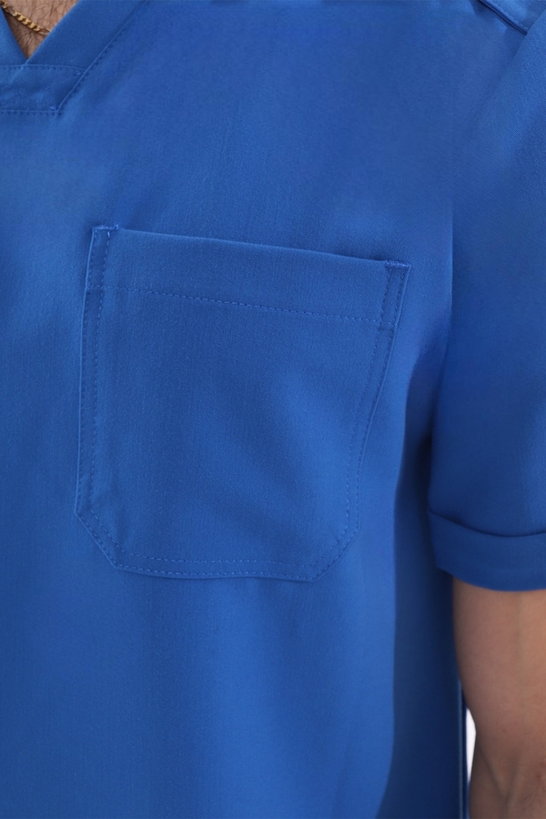 6-77-15-1 Топ муж. (Curly, кор.рук) (13 Cobalt blue, Нет, 2XL (54 размер), 182 (Long))