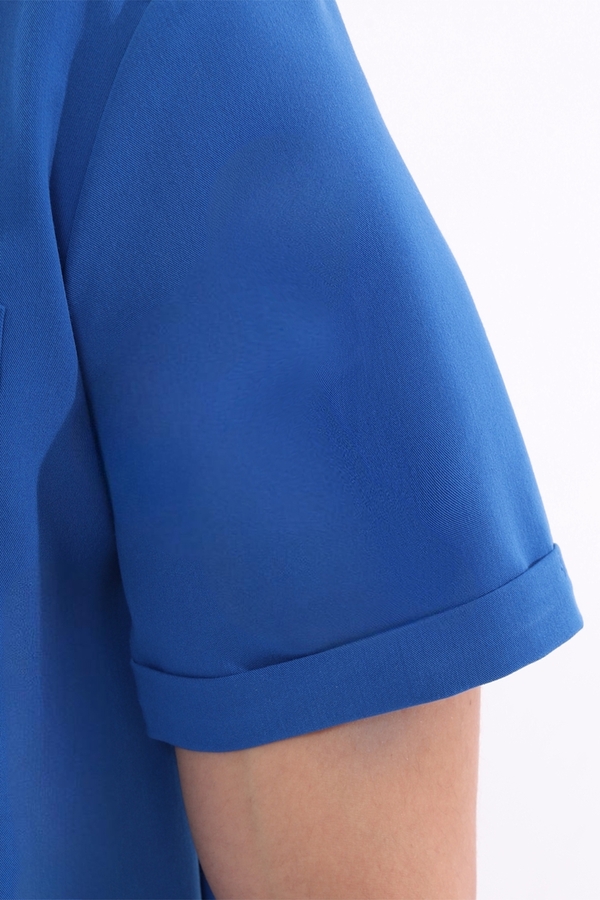 6-77-15-1 Топ муж. (Curly, кор.рук) (13 Cobalt blue, Нет, 2XL (54 размер), 182 (Long))