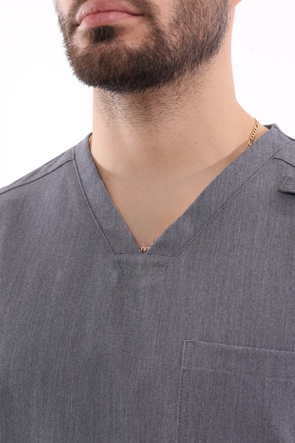 6-77-15-1 Топ муж. (Curly, кор.рук) (41 Space gray, Нет, 2XL (54 размер), 182 (Long))