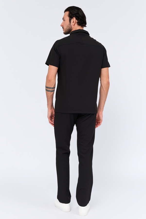 6-82-15-1 Рубашка муж. (Curly, кор.рук, кн) (65, 4XL (58 размер), 182)