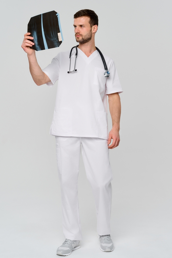 1-01-25-0 Брюки муж. (Insoft) (0 (Белый), 6XL (62 размер), 182)