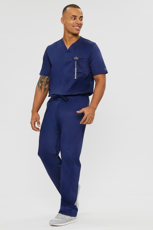 1-01-25-0 Брюки муж. (Insoft) (28 Сапфир, 4XL (58 размер), 182)