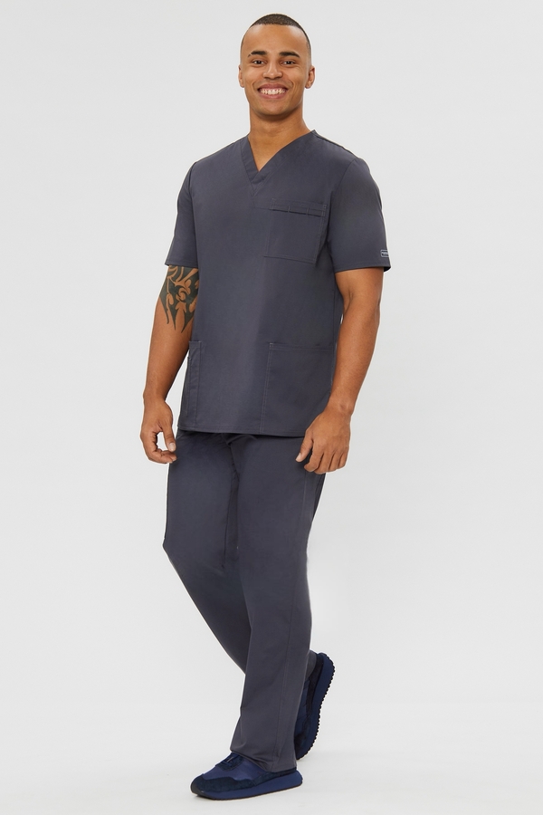 1-01-25-0 Брюки муж. (Insoft) (47 Графит, 5XL (60 размер), 182)