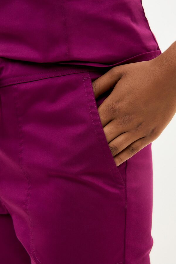 1-04-25-0 Брюки жен. (Insoft) (19 Спелая вишня, 5XL (58 размер), 170)