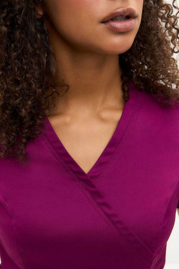 3-01-25-1 Топ жен. (Insoft, кор.рук) (19 Спелая вишня, 6XL (60 размер), 170)