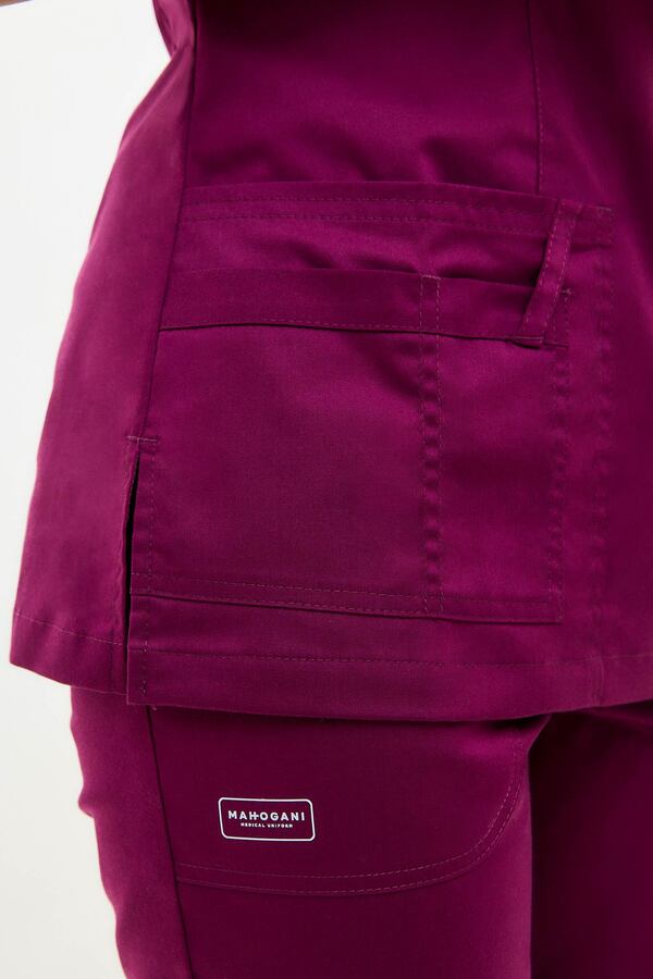 3-01-25-1 Топ жен. (Insoft, кор.рук) (19 Спелая вишня, 6XL (60 размер), 170)