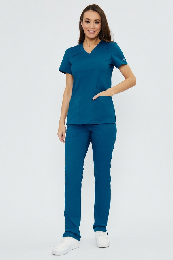 3-02-25-1 Топ жен. (Insoft, кор.рук) (39 Индиголит, L (48 размер), 170)