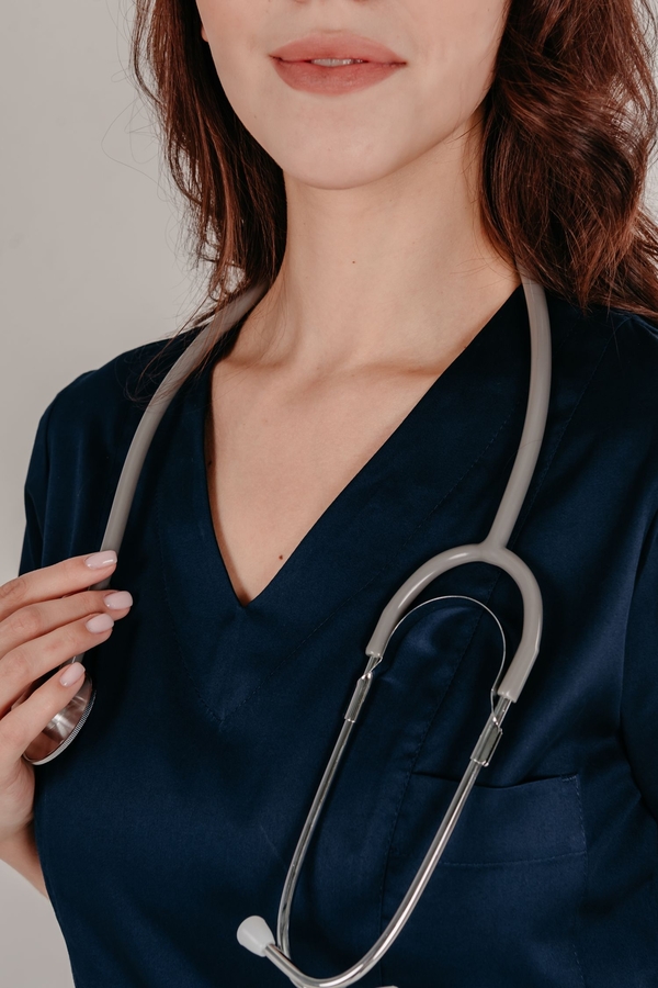 4-30.2-12-1 Костюм хир. жен. (Cotton Premium, кор. рук) (28, 28, 28, 42 размер, 170-176)