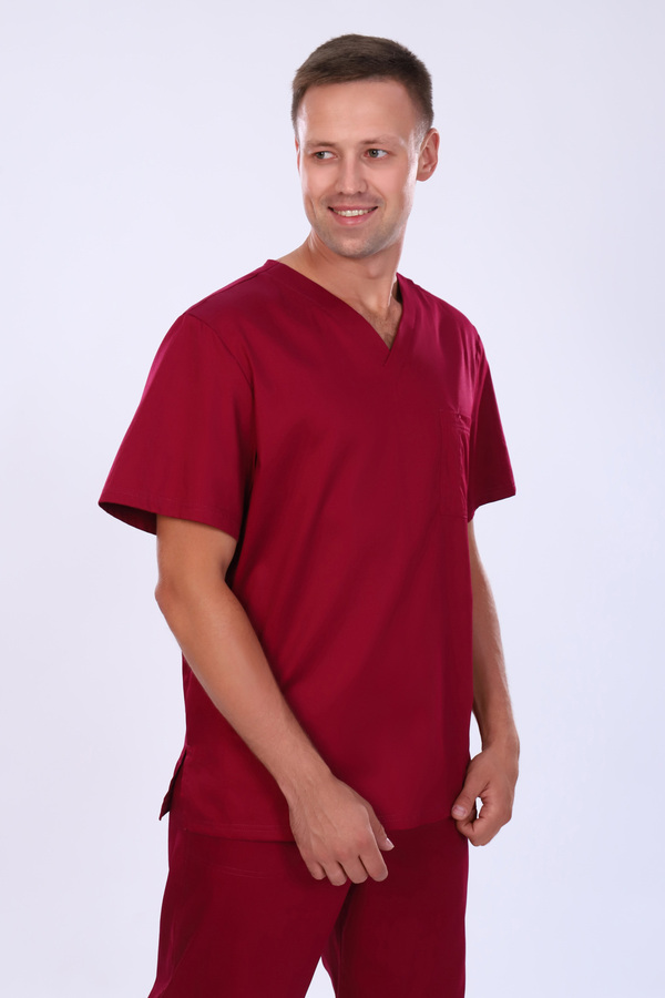 7-76-12-1 Костюм хир. муж. (Cotton Premium, кор. рук,) (20, 20, 20, 42 размер, 170-176)