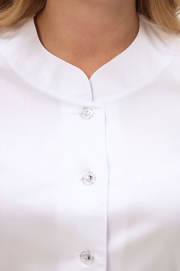 2-35-04-1 Халат жен. (ADVA, кор.рук, пуг) (0F, 58 размер, 170-176)