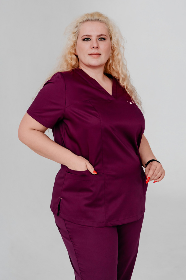 3-04.1-04-1 Блуза хир. жен. (ADVA) (19F, 60 размер, 170-176)