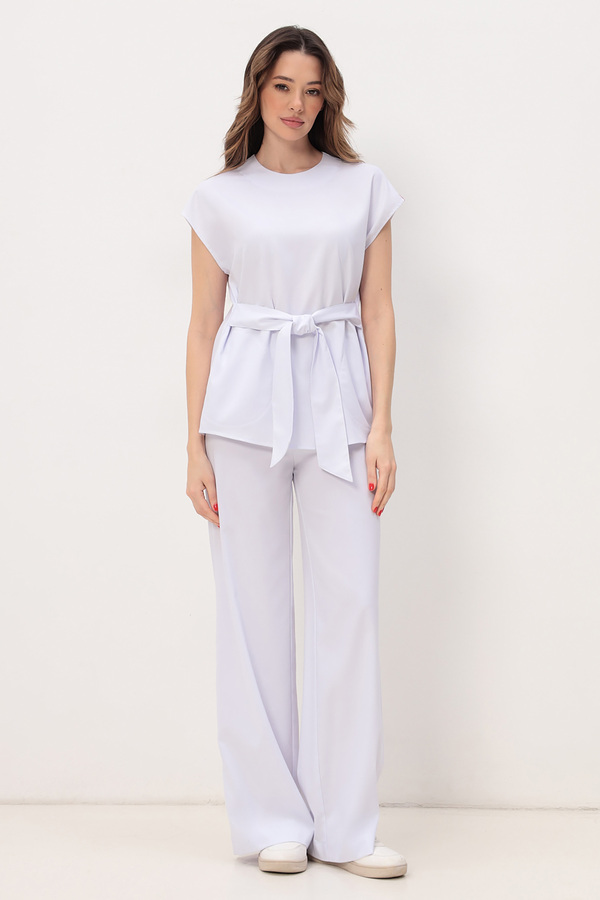 3-78.1-21-1 Блуза жен. (Kiara) (0 Blanc de blanc, 42 размер, 170-176)