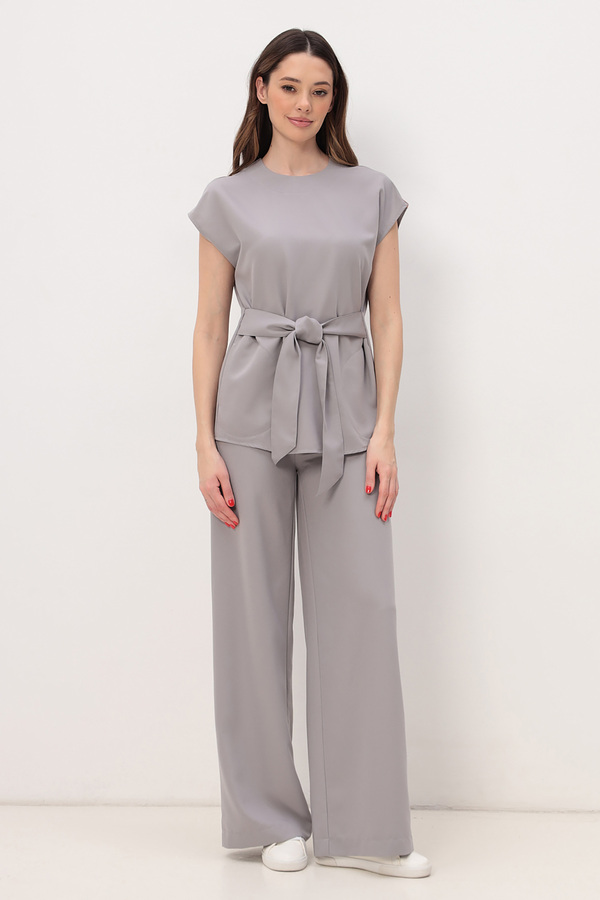 3-78.1-21-1 Блуза жен. (Kiara) (34 Grey pearl, 42 размер, 170-176)